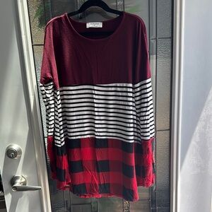Zenana Outfitters Maroon Top